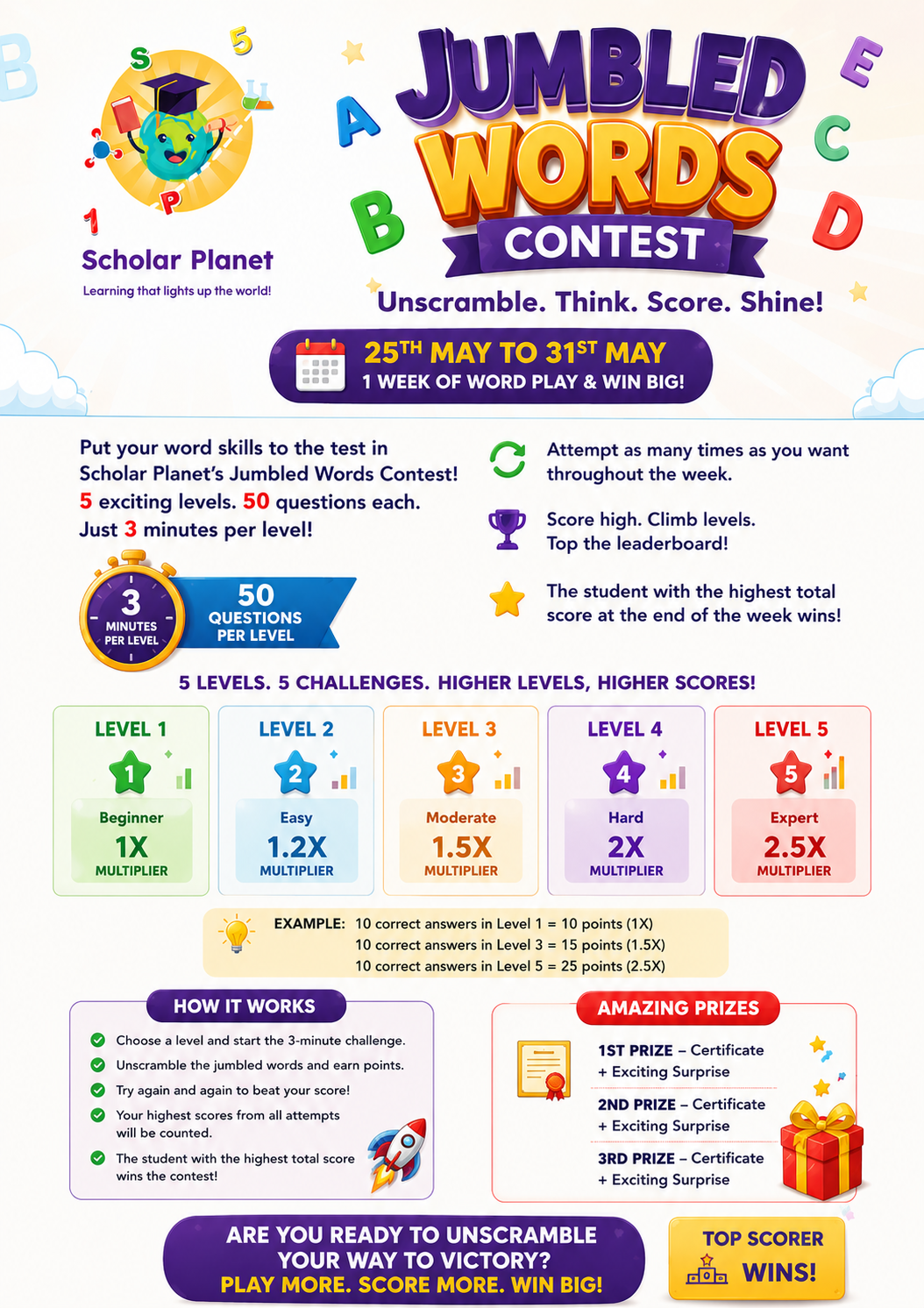 Jumbled Words Contest