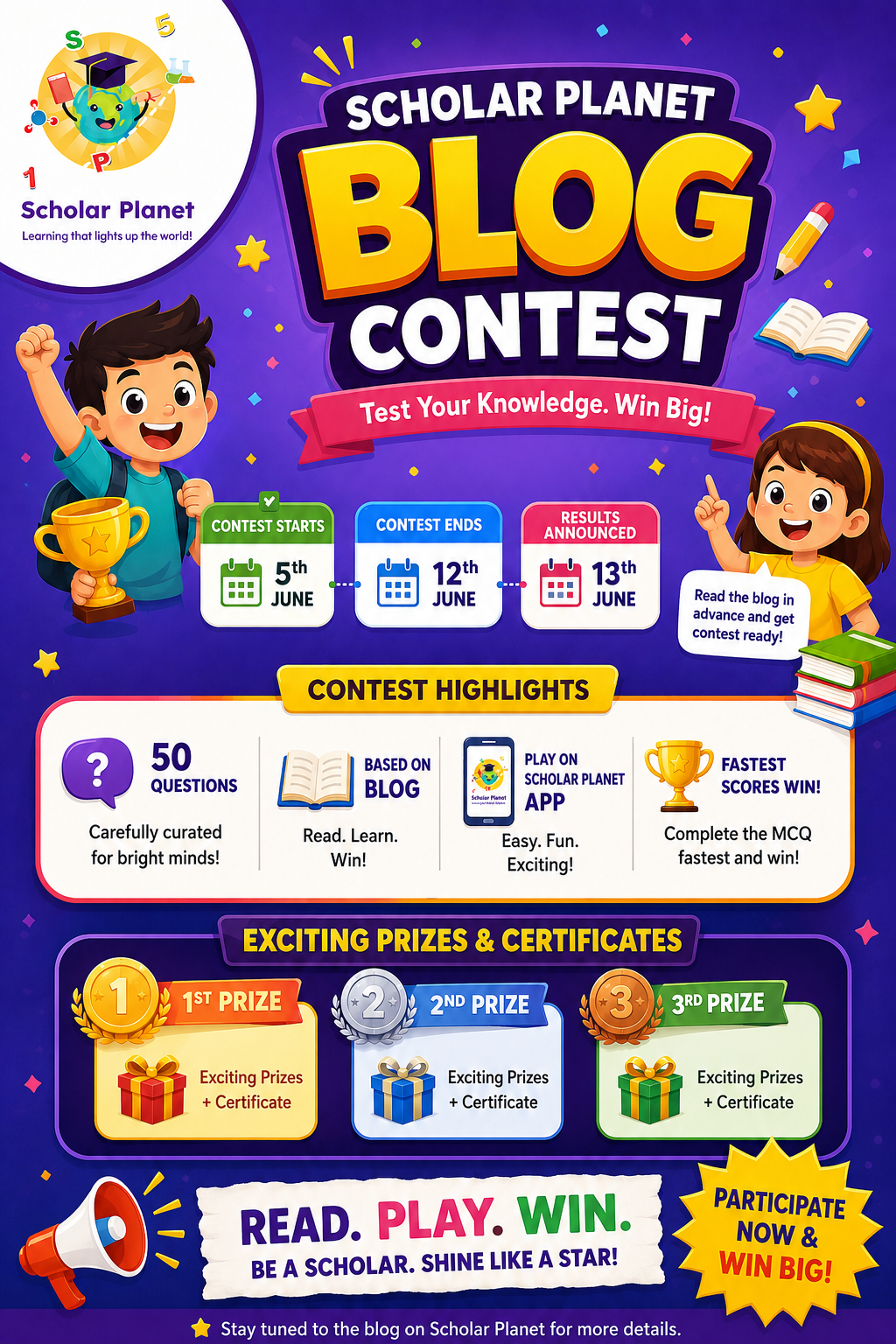 Scholar Planet Blog Contest