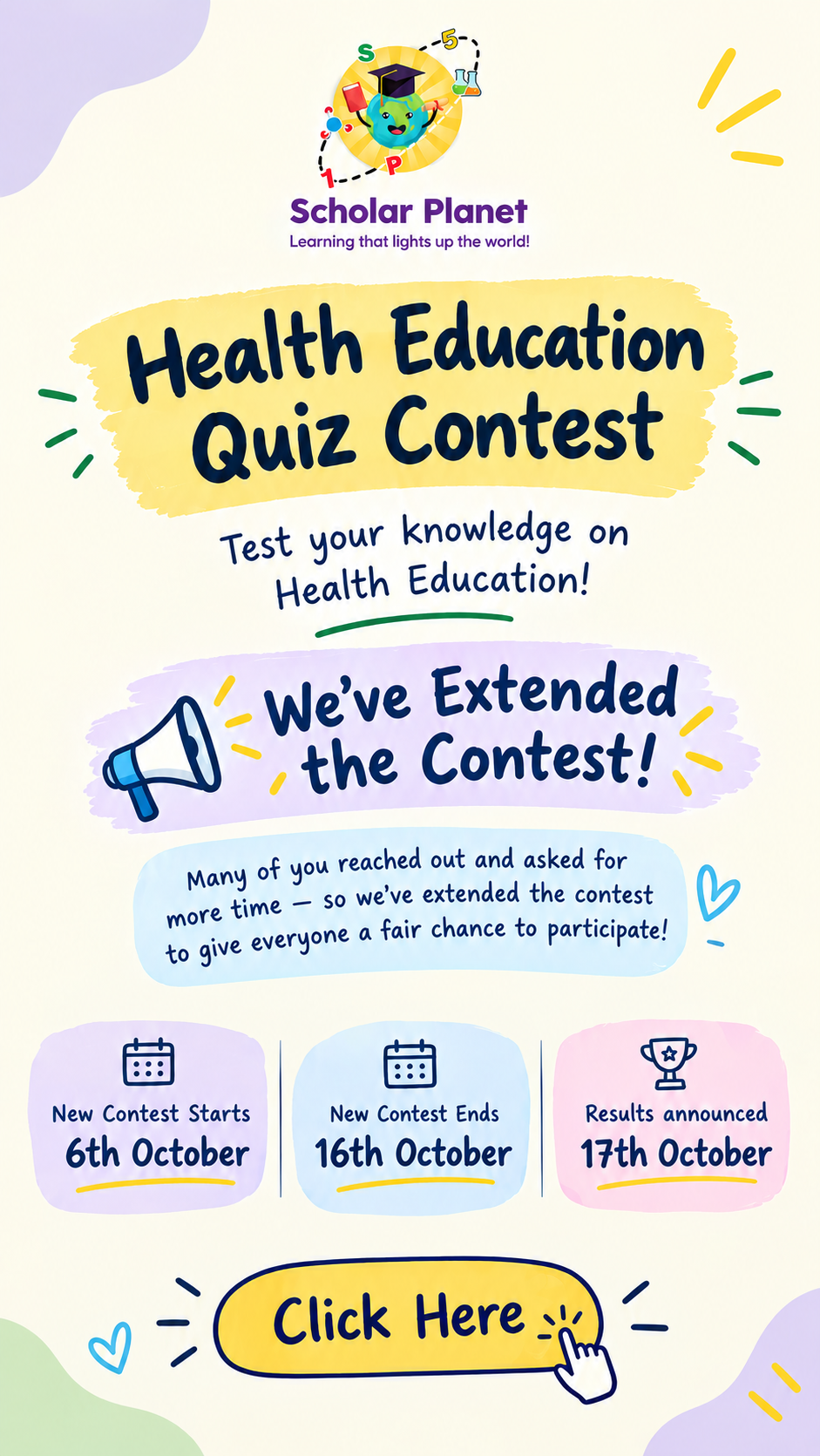 Health Education Quiz Contest